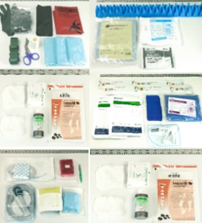 components of a medical kit
